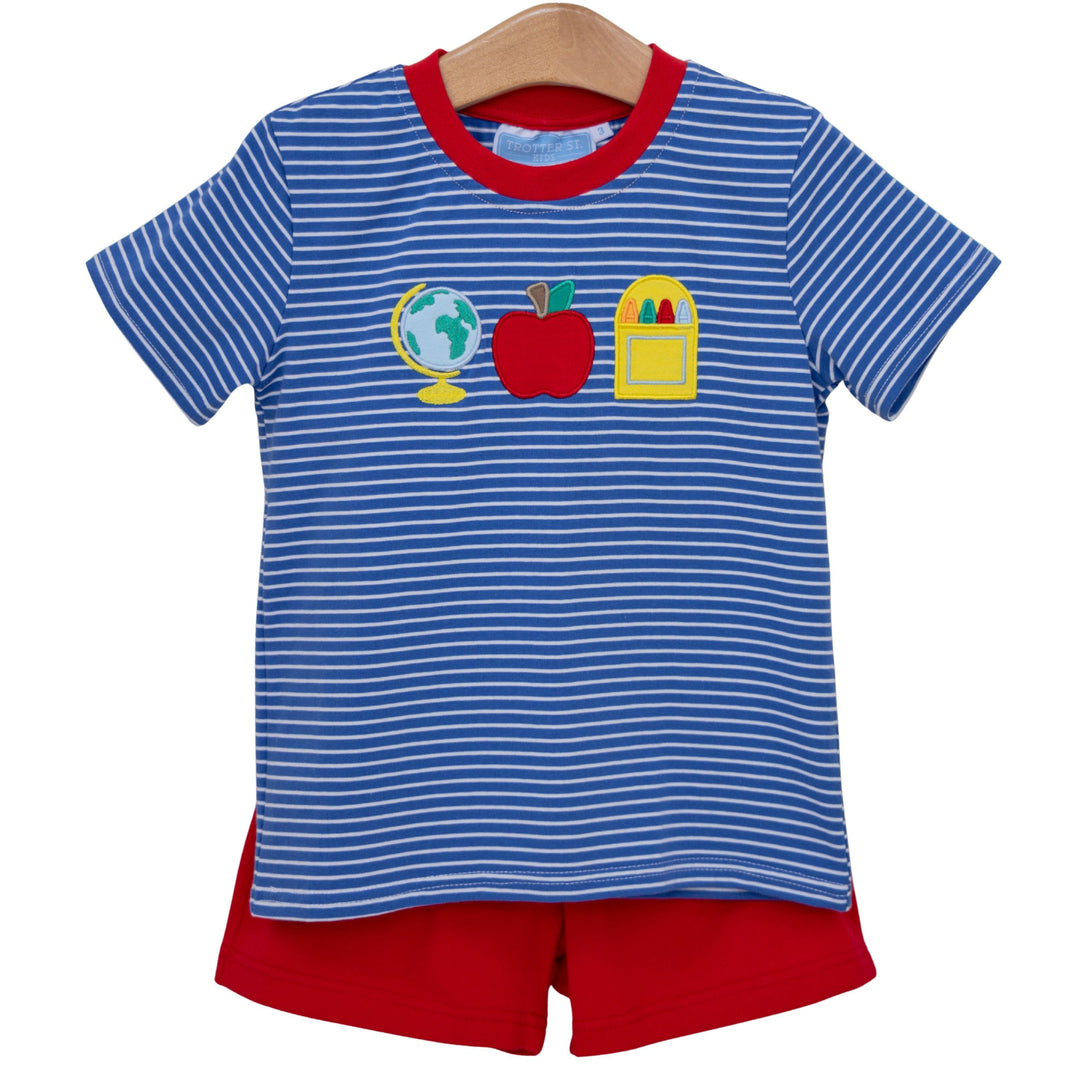 School Trio Short Set