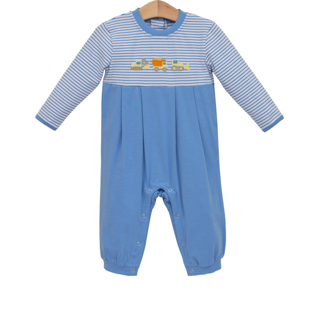 Construction Trucks Romper PRE-ORDER