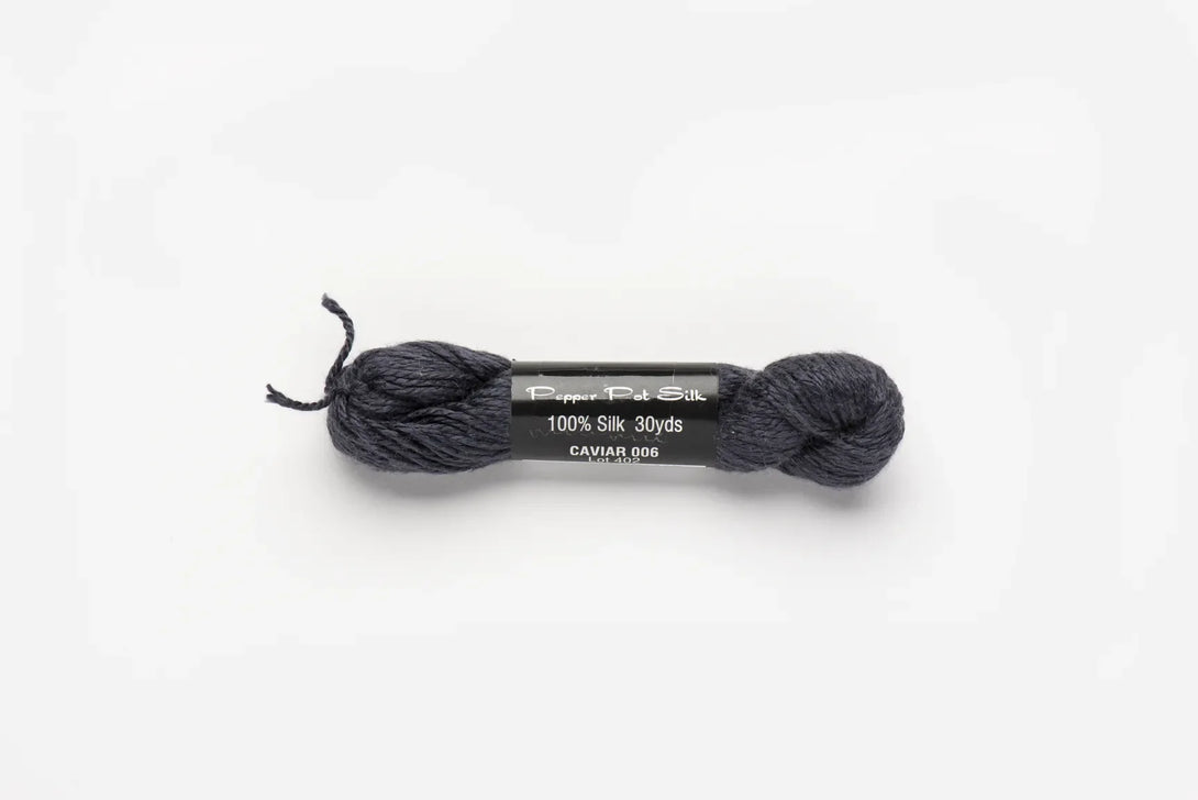 Pepper Pot Silk - 006 Caviar
