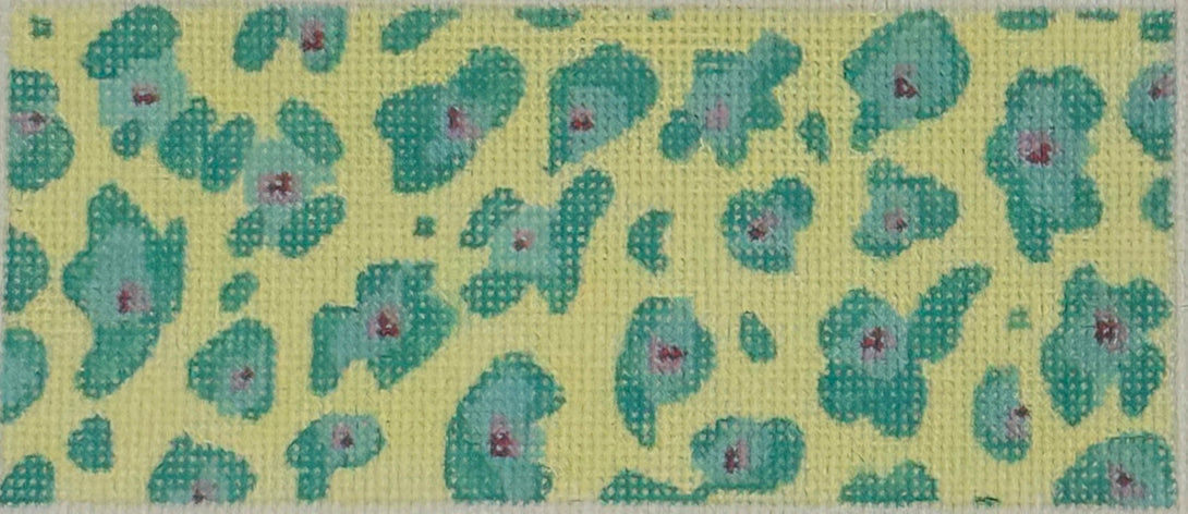 Jewelry Box/Wallet Insert Leopard Ley Lime, Turquoise
