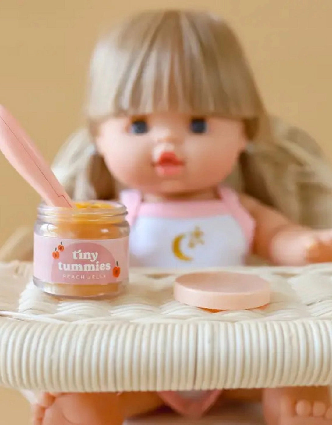 Tiny Tummies Banana Jelly Food Jar and Spoon