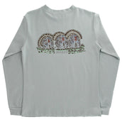 Long Sleeve Logo Tee - Turkey on Sage