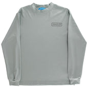 Long Sleeve Performance Logo Tee - Football on Sage
