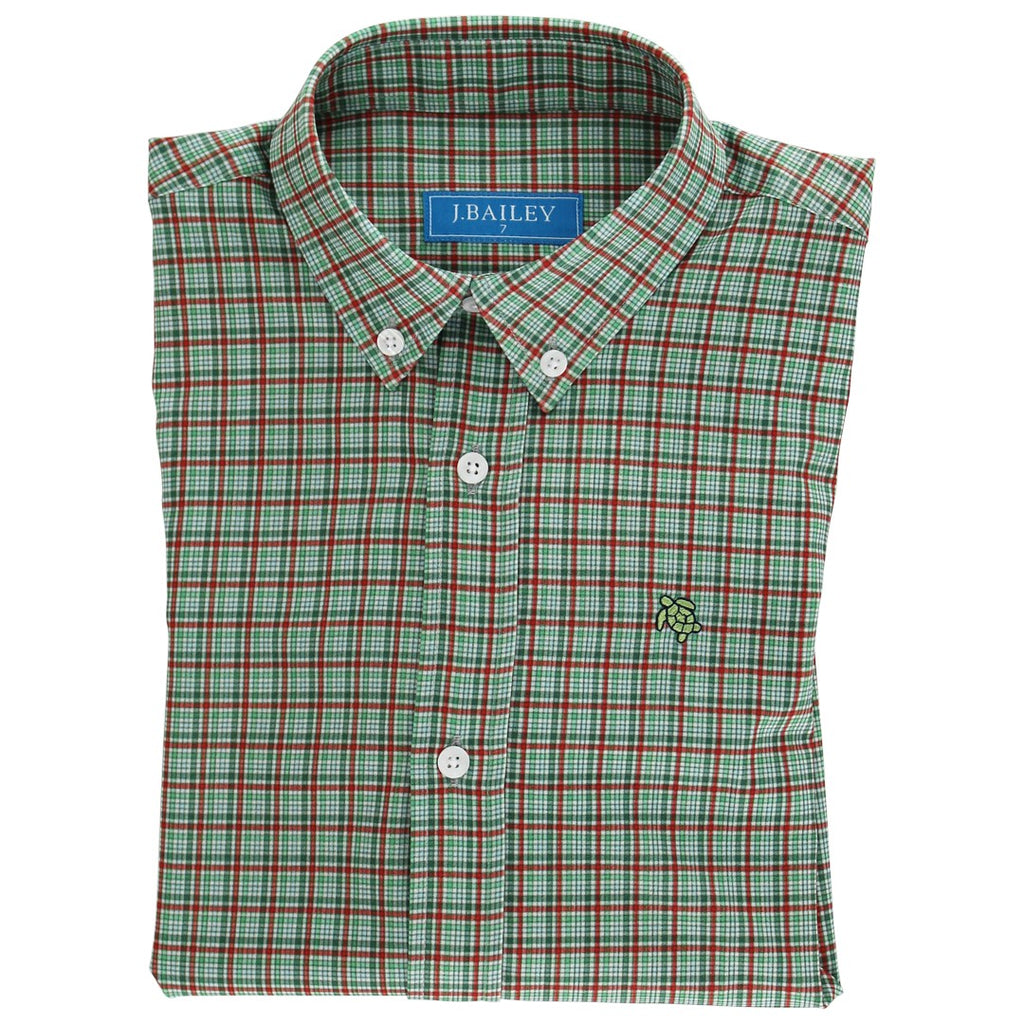 Roscoe Performance Button-Down in Jingle