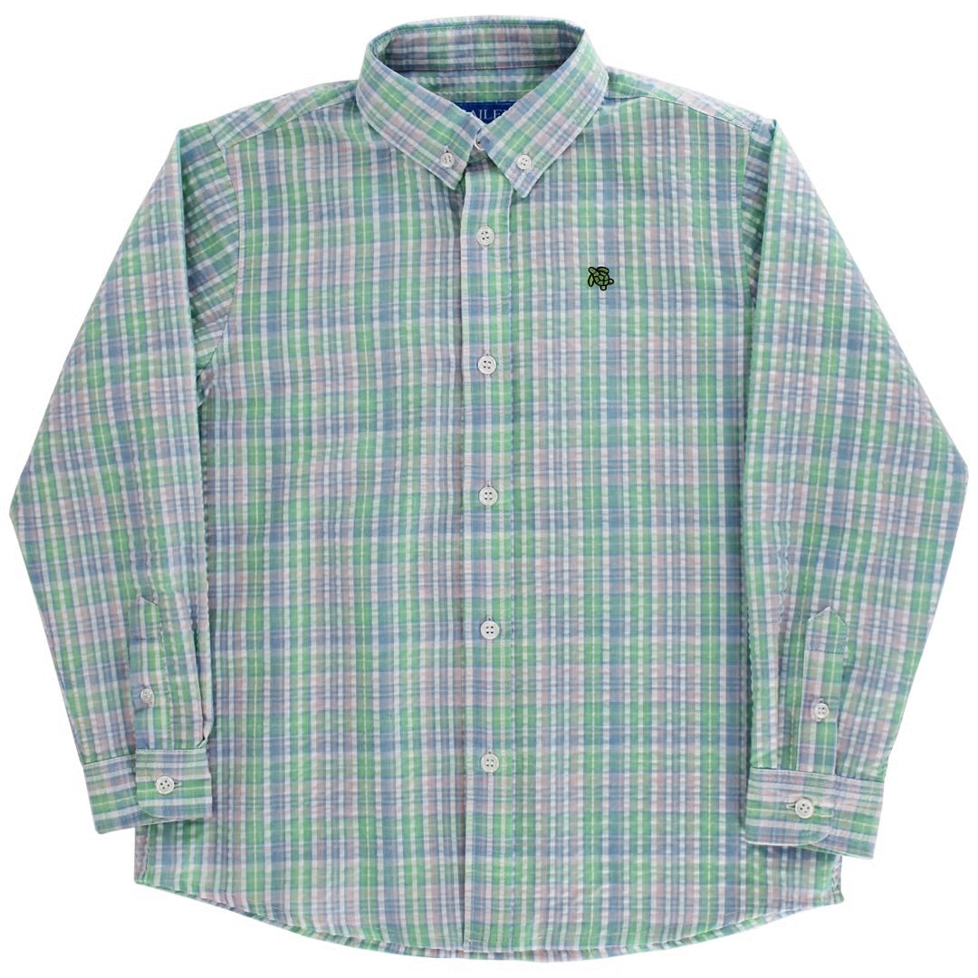 Roscoe Button Down Shirt Cantebury Seersucker PRE-ORDER