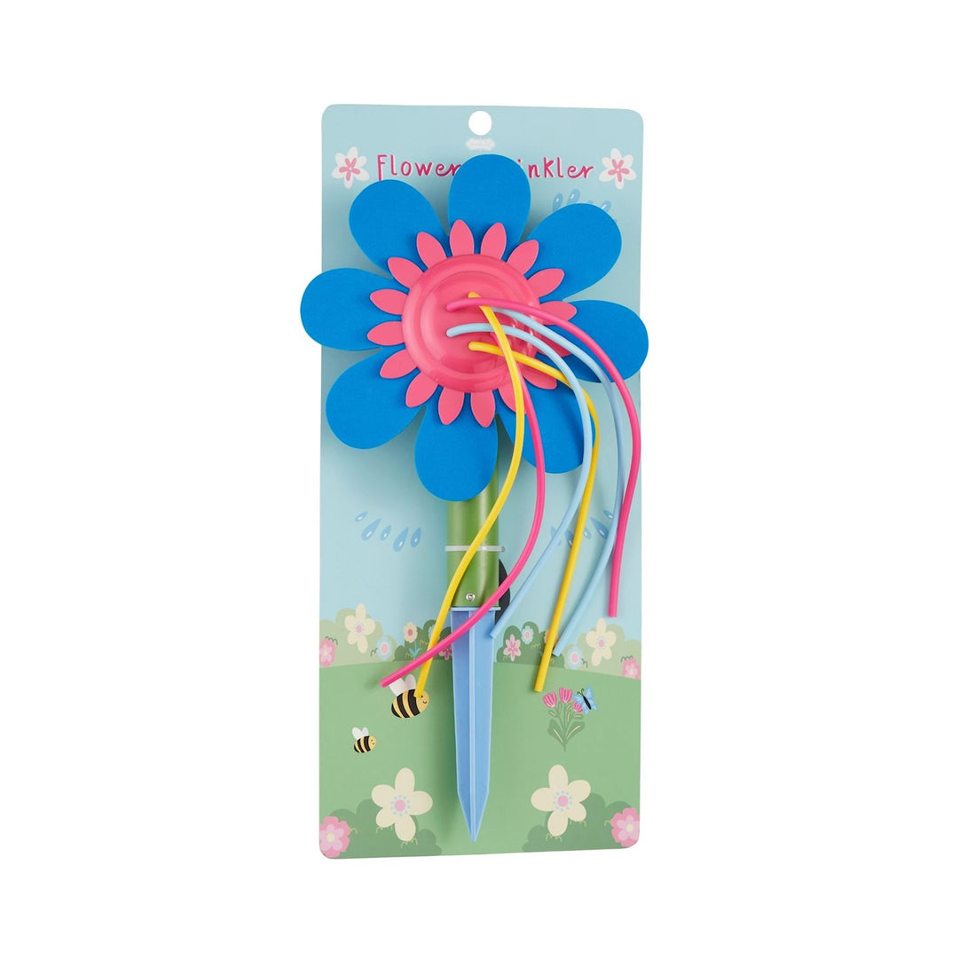 Blue Flower Sprinkler