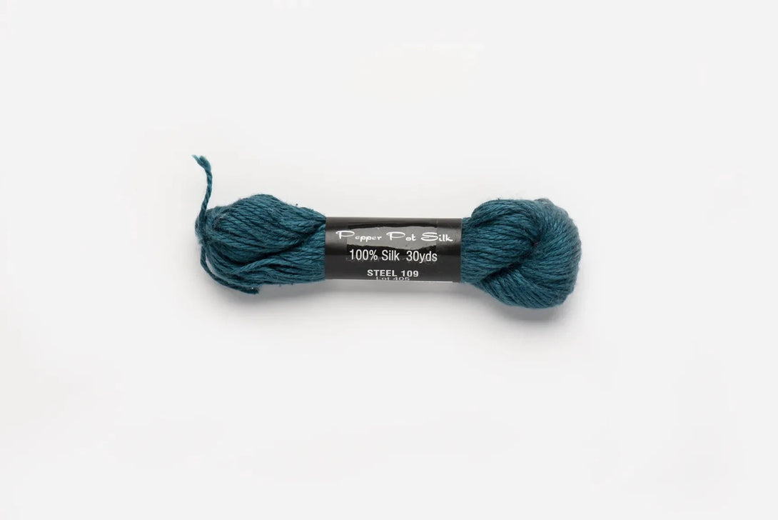 Pepper Pot Silk - 109 Steel
