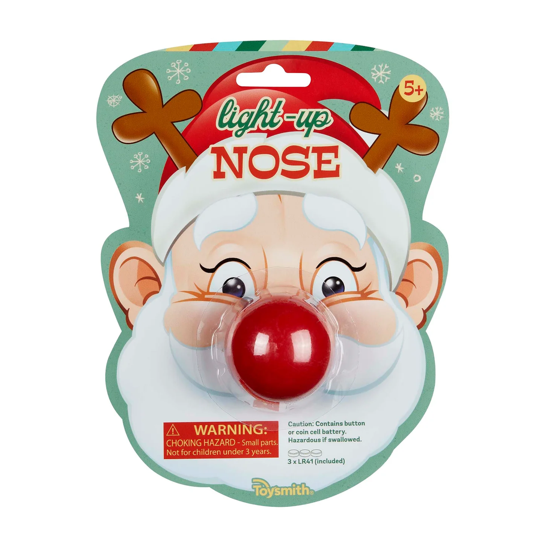 Light Up Santa Nose