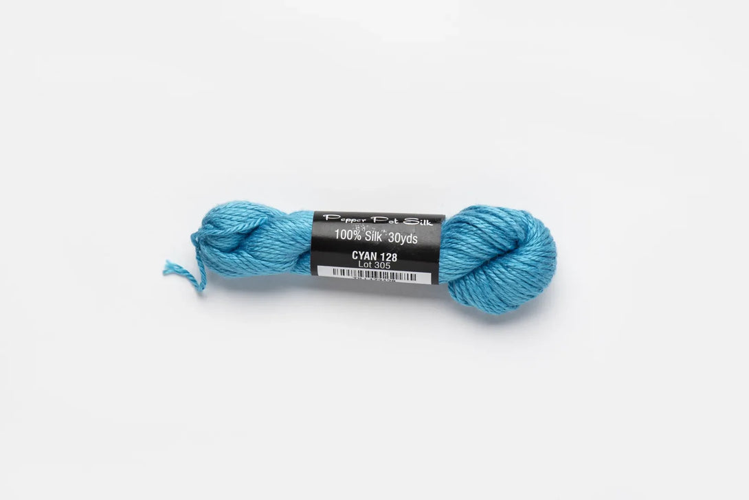 Pepper Pot Silk - 128 Cyan