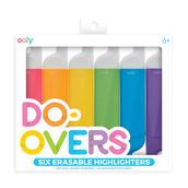 Do-Overs Erasable Highlighers - Set of 6