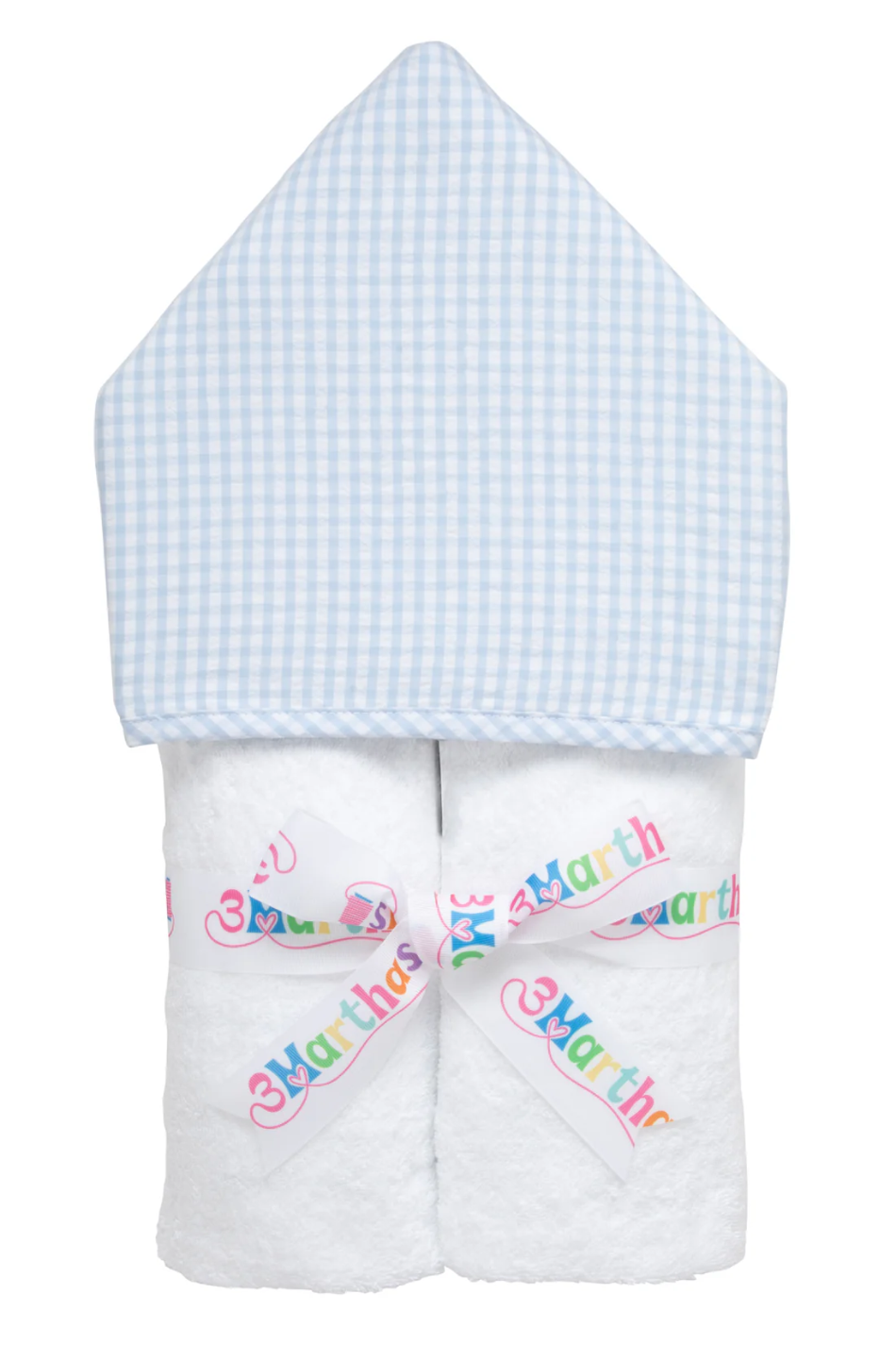 Big Check Every Kid Towel - Blue