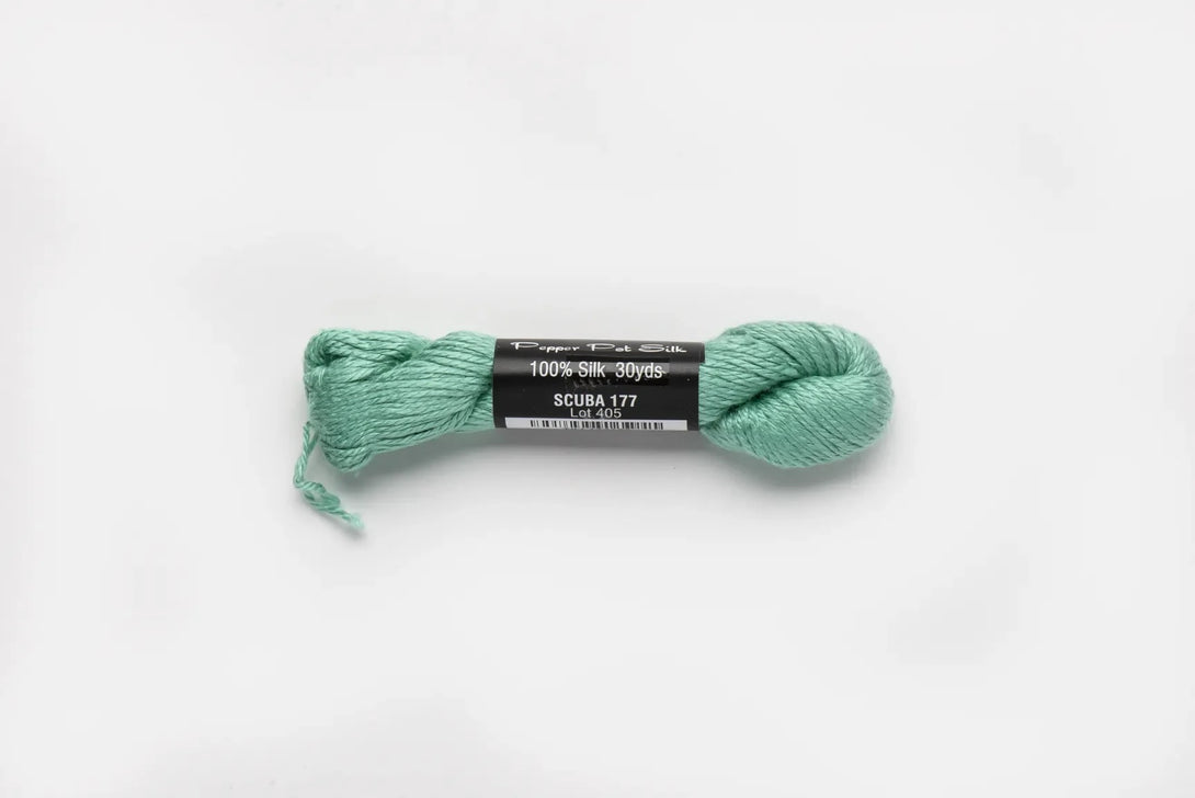 Pepper Pot Silk - 177 Scuba