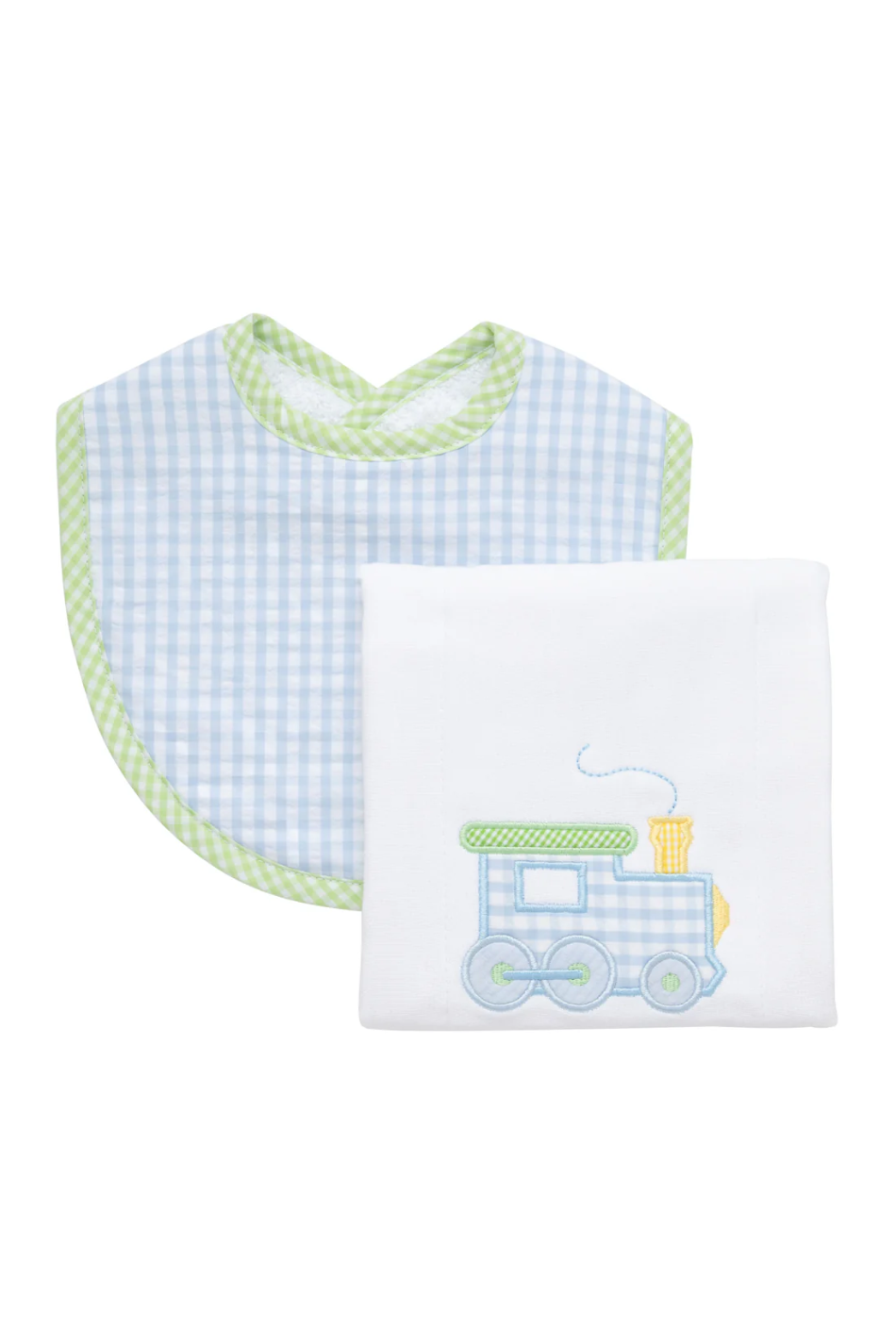 Train Basic Bib and Burp Box Set