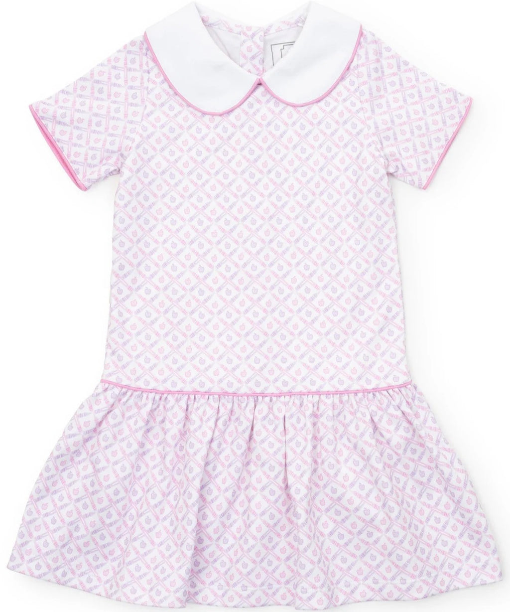 Libby Dress School Plaid Pink