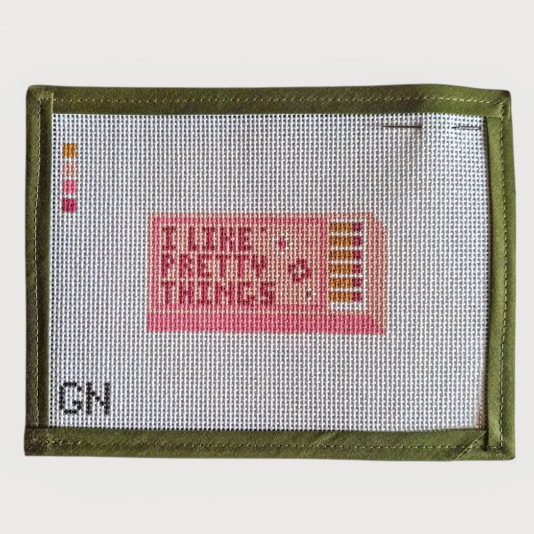 Pretty Little Things Matchbox Needlepoint Canvas