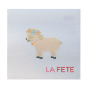 Sheep Hand Painted Needlepoint Canvas