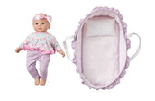 Sweet Smiles 14-inch 14" Baby Doll with Slumber Carrier