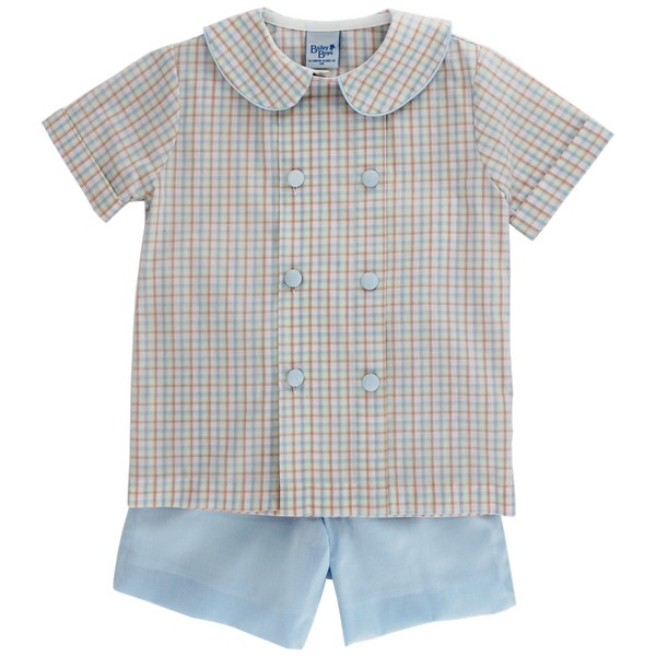 Princeton Plaid Dressy Short Set PRE-ORDER