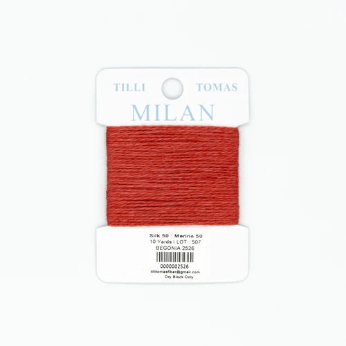 Milan Cards - 2526 Begonia