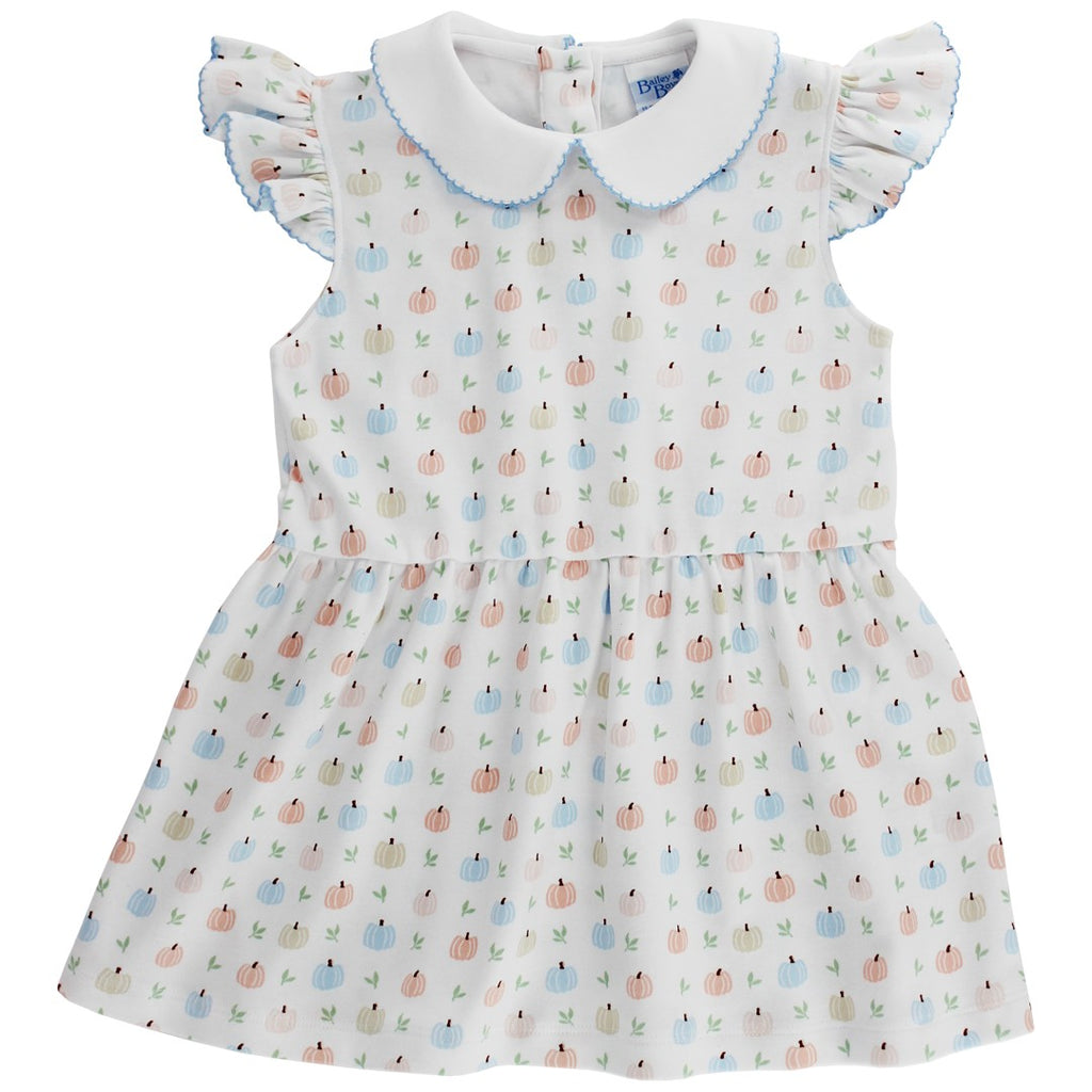 Pumpkin Print Knit Dress PRE-ORDER