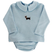 Reindeer Doxie Boy Diaper Set PRE-ORDER