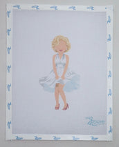 Marilyn Needlepoint Canvas