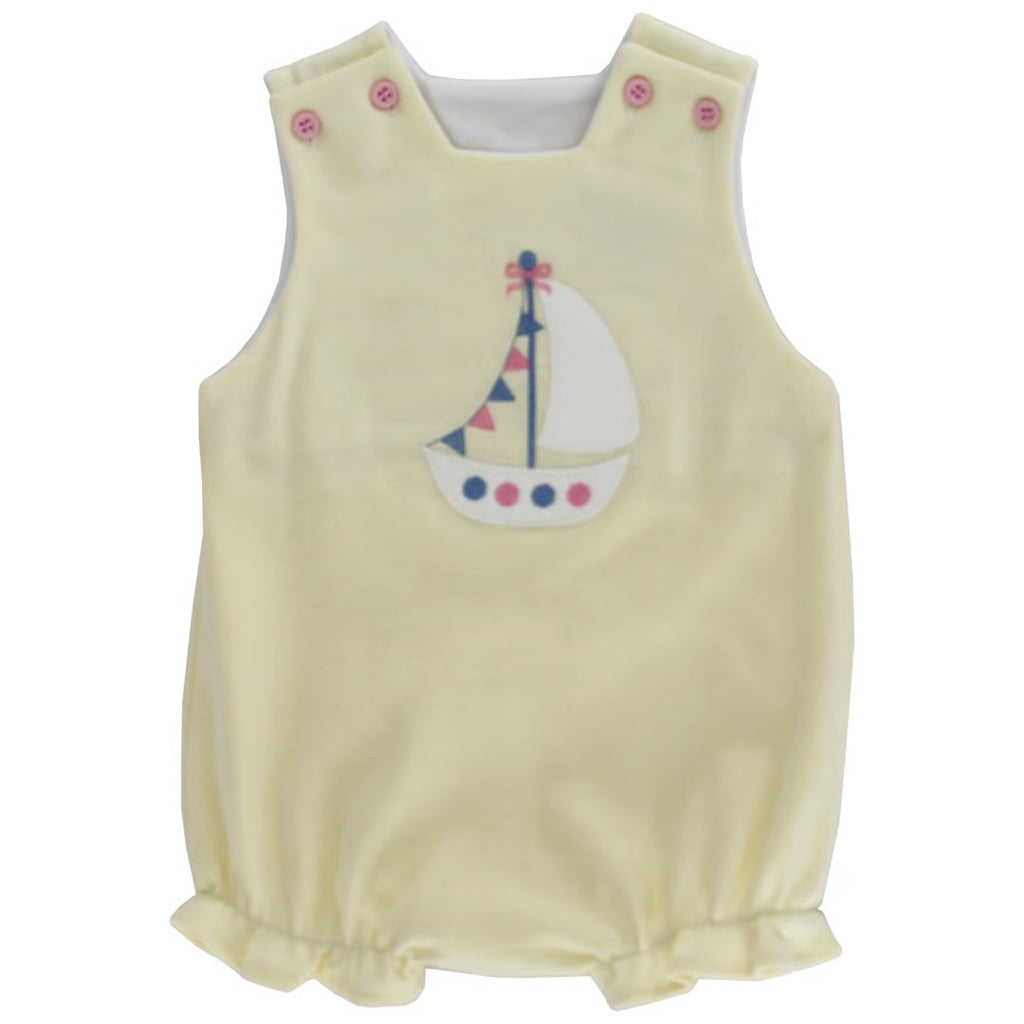 Sail Away Knit Infant Girl Bubble PRE-ORDER