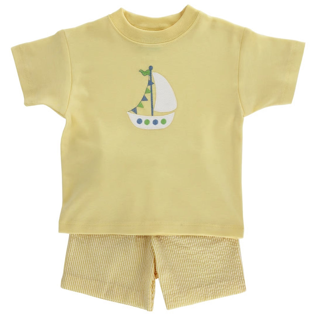 Sail Away Boys Short Set PRE-ORDER