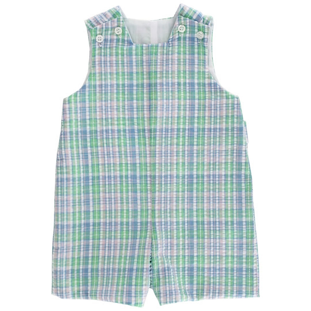 Canterbury Seersucker John John with Tabs PRE-ORDER