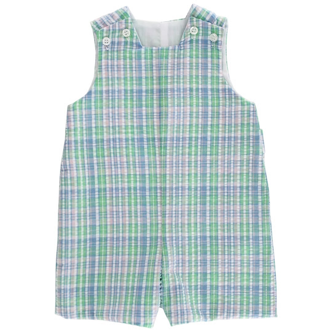 Canterbury Seersucker John John with Tabs PRE-ORDER