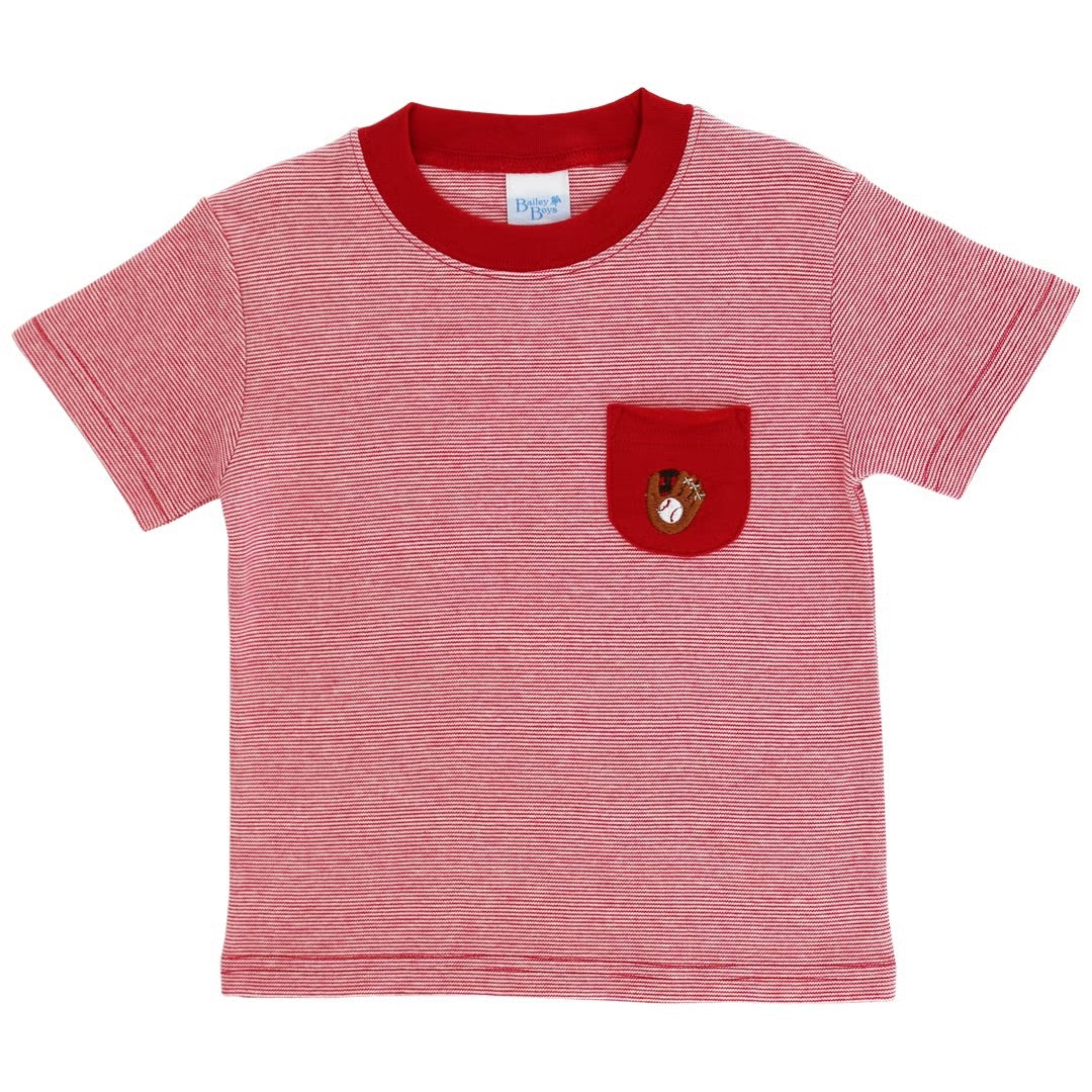Boy Pocket Tee - Baseball PRE-ORDER