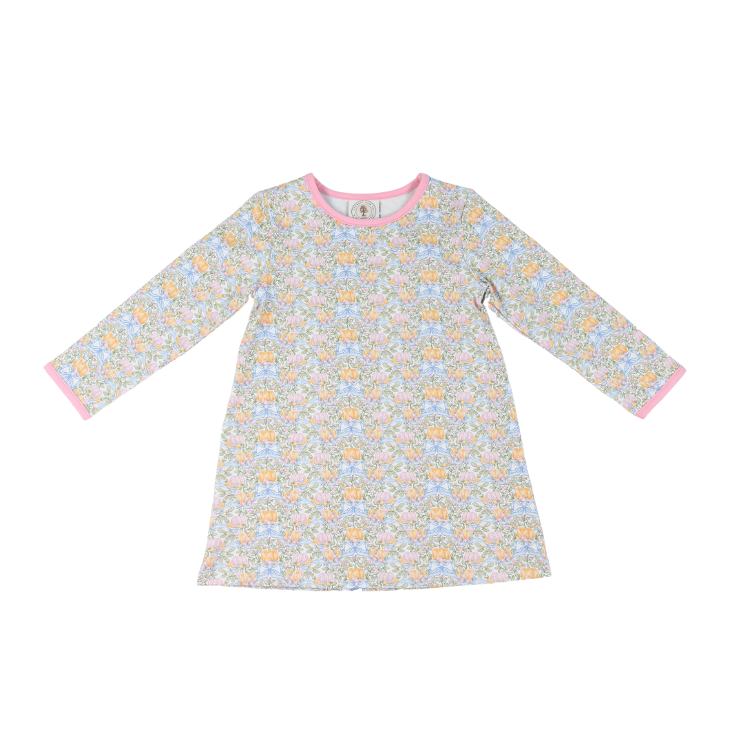 Pumpkin Patch Prep Susie Swing Longsleeve Dress PRE-ORDER