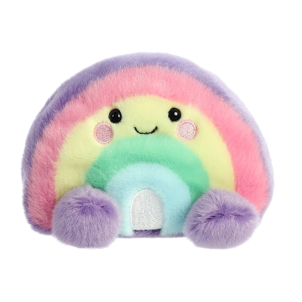 5" Plush Pal Vivi Rainbow Palm Pals Stuffed Animal