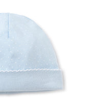 Blue/White New Kissy Dots Print Hat