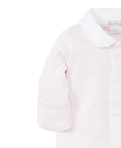New Beginnings Footie with Collar - Pink