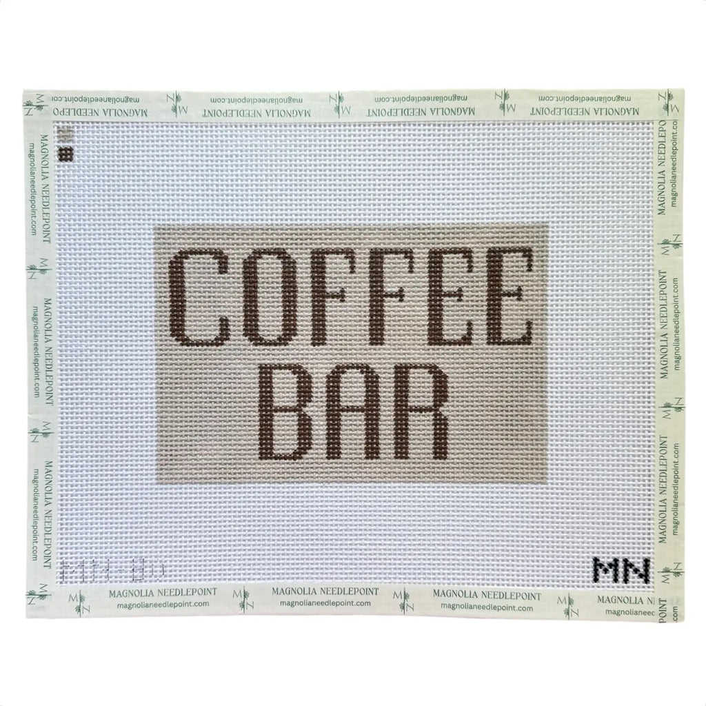 Coffee Bar Two Toned Brown Canvas