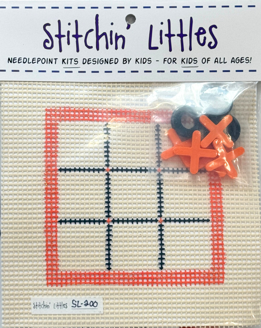 Stitchin' Littles Tic-Tac-Toe Trick or Treat