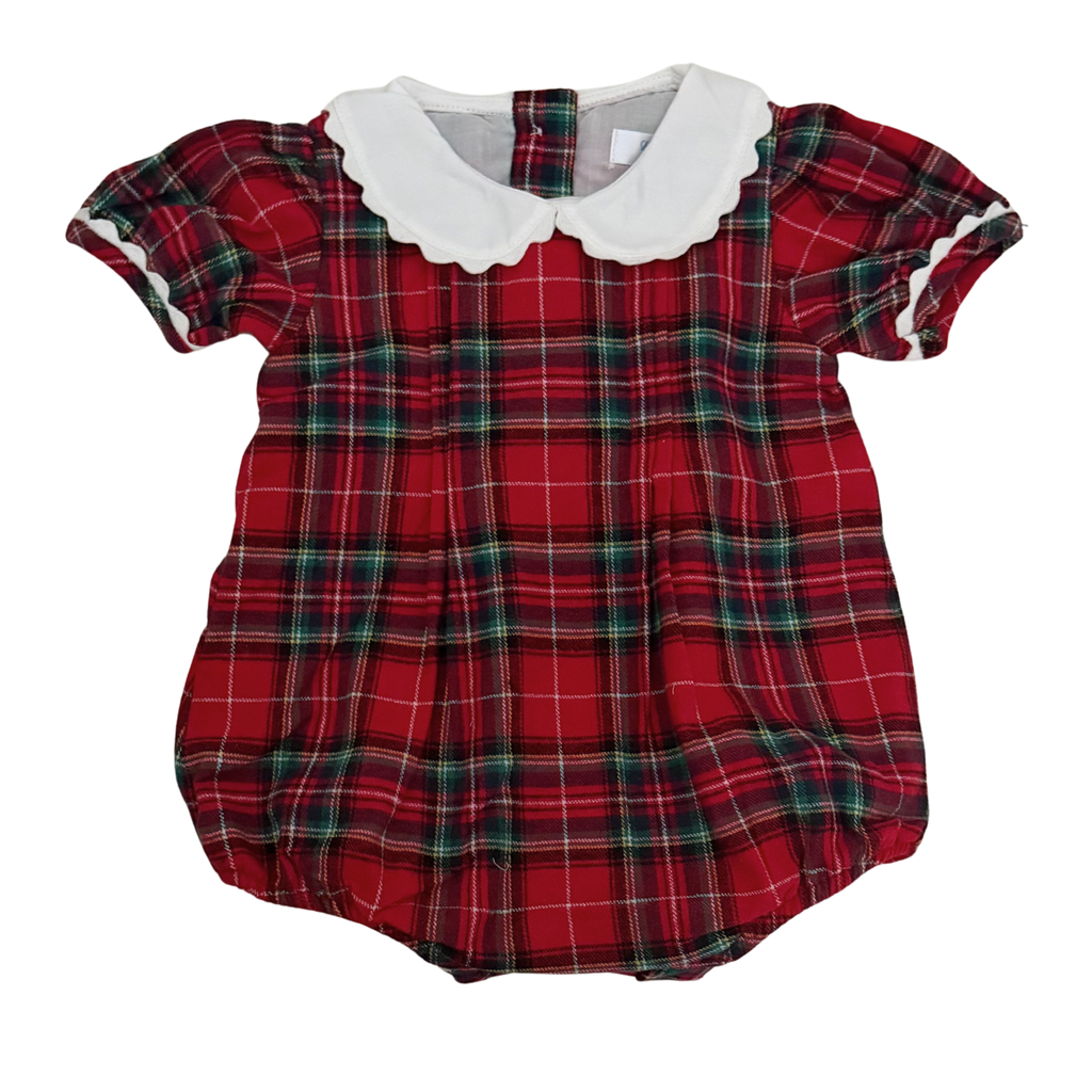 Mia Bubble - Red Plaid