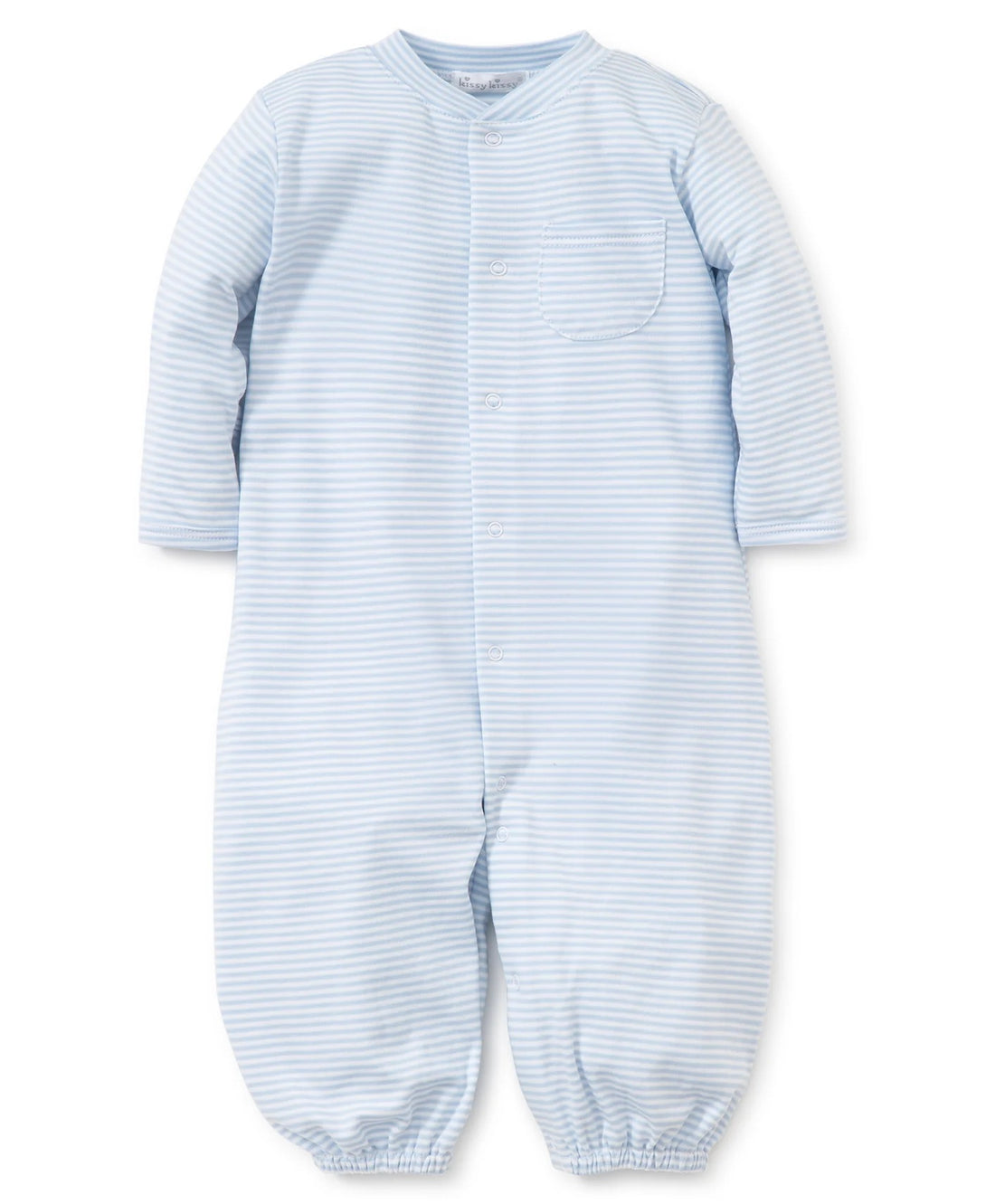 Simple Stripes Converter Gown Blue