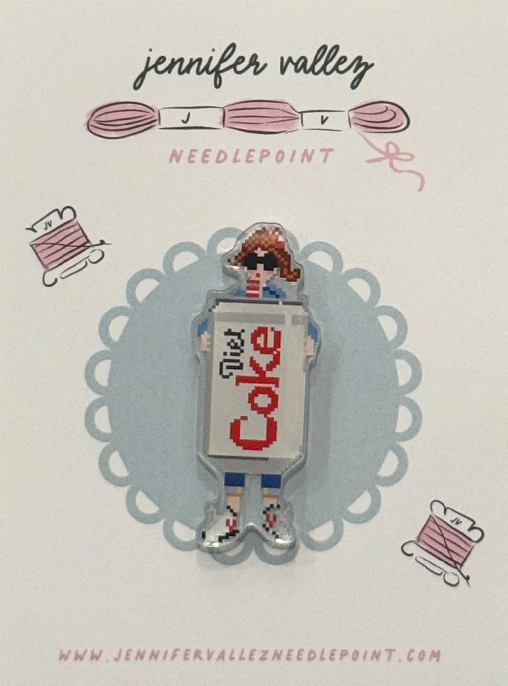 Diet Coke Magnetic Needle Minder
