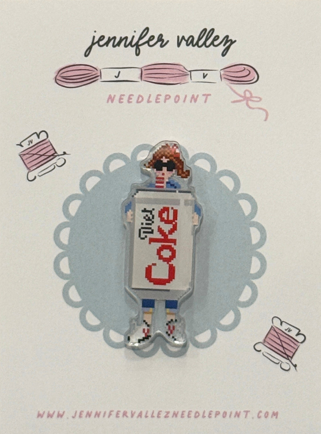 Diet Coke Magnetic Needle Minder