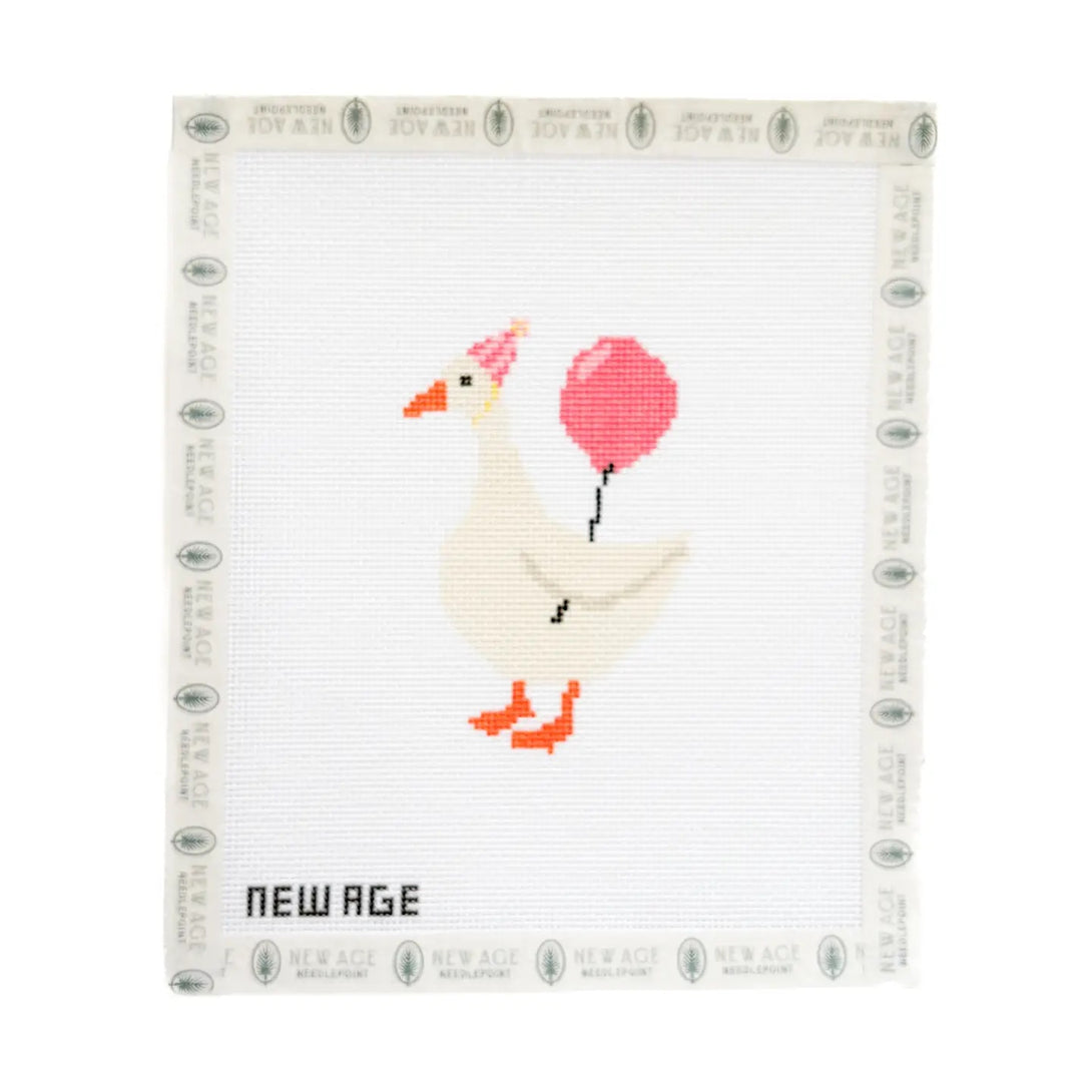 Silly Goose Needlepoint Canvas