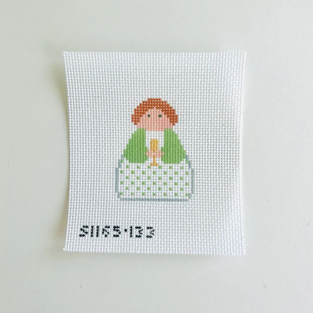 Glass of Champagne Angel