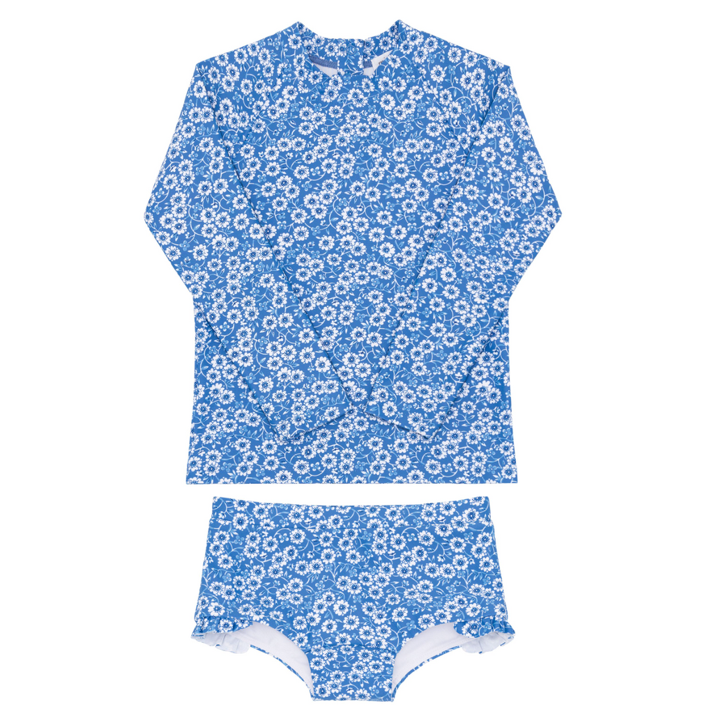 Girls Rosebay Rashguard Set