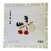 Christmas Lamb Dog Toy Canvas