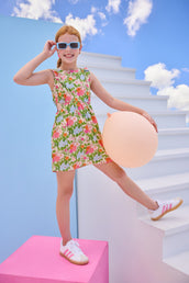 Cutout Dress in Longmeadow Floral