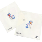 Staffordshire Dog Left Facing 18 Mesh Needlepoint Canvas
