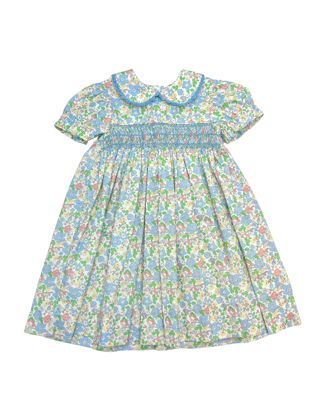 Smocked Caroline Day Dress Cheekwood Floral