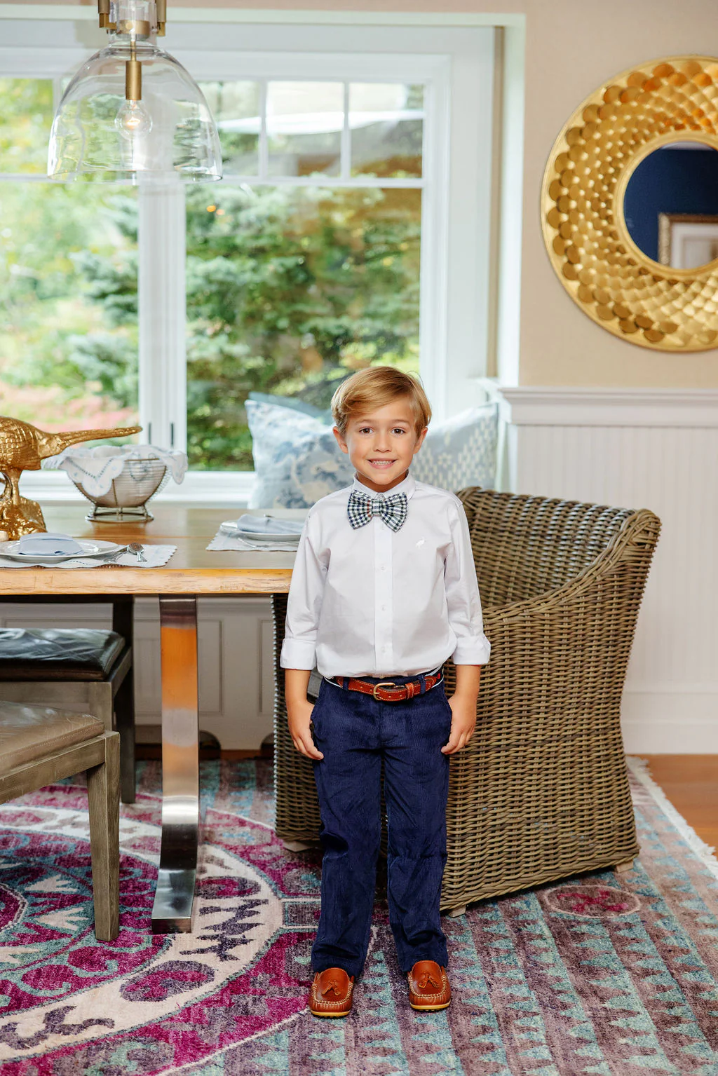 Prep School Pants Nantucket Navy Corduroy