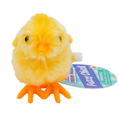 Farm Fresh Yellow Fuzzy Chick Wind Ups, Spring, Easter